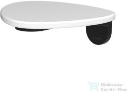 Laufen ADA fali polc, PVD matt fekete/matt fehér HF506790512060 (HF506790512060)