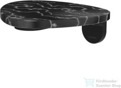 Laufen ADA fali polc, PVD matt fekete/fekete márvány HF506790516060 (HF506790516060)