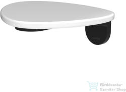 Laufen ADA fali polc, PVD matt fekete/fényes fehér HF506790511060 (HF506790511060)