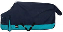 START 2 tónusú 0g 600d kétszínű bélelt karámszőnyeg ló számára 155 CM kék|türkíz