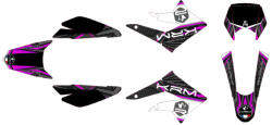 KRM MX_KR553F Grafikai Készlet Derbi X-treme 2011 - 2017 - Lila
