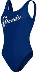 Speedo Logo Deep U-Back egyrészes fürdőruha 32 fehér|kék