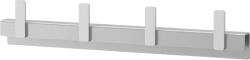 Zack Cuier tip bară Potes, 24 cm, argintiu (40601) Agatator cuier