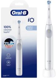 Oral-B iO2 Elektromos Fogkefe, Simple White, Fehér - fizz