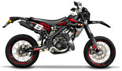 Stage6 MX_S6-058802/RE Grafikai Készlet Rieju Mrt 2009 - 2021 / - Piros, Fekete