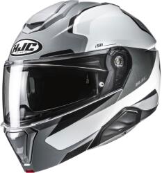 HJC Cască de motocicletă pliabilă HJC i91 Felio MC5 gri-alb (HJC154905)