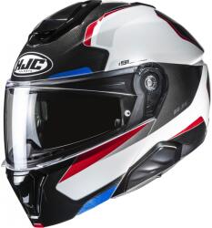 HJC Cască de motocicletă pliabilă HJC i91 Felio MC21 negru-alb-roșu-albastru (HJC154921)