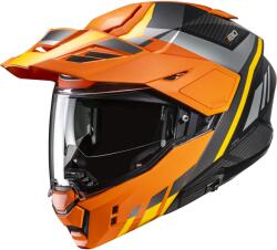 HJC Cască de motocicletă pliabilă HJC i80 Imes MC3H negru-gri-portocaliu (HJC197977)