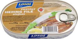 Losos füstölt heringfilé olajban 170 g