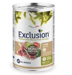 Exclusion Mediterraneo Monoprotein Lamb konzerv kutyák számára 400 g - csui