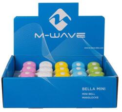  M-wave kerékpár csengő mini acél vegyes pasztell fehér bil