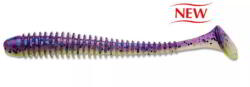 Keitech Swing Impact 4" / PAL#06 Violet Lime Belly gumihal (4560262596377)