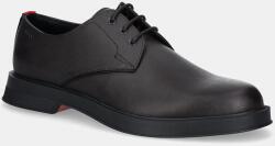 HUGO bőr félcipő Lenner barna, férfi, 50536249 - barna Férfi 41