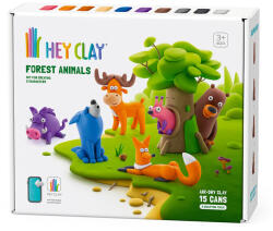 HEY CLAY Nagy Szett Erdei Állatok - vegyesbolt