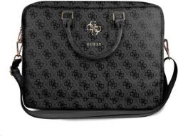 GUESS PU 4G fém logós laptoptáska 15/16" szürke 3666339005405