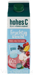 hohes C Fruchtig&Leicht pirosmulti 1l tetra - vegyesbolt