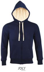 SOL'S Sherpa - unisex zipzáros pulóver sherpa béléssel (so00584fn-xl)