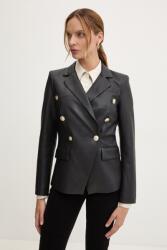 Marciano Guess zakó PAMELA fekete, sima, kétsoros gombolású, 4YGN14 7114A - fekete 38