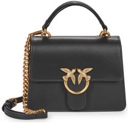 PINKO Genți Banduliere Femei LOVE ONE TOP HANDLE MINI LIGHT VITELLO SETA Pinko Negru Unic