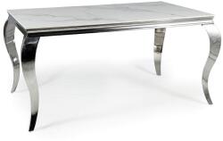 SIGNAL MEBLE Étkezőasztal PRINCE CERAMIC | fehér fényű 90 x 180 cm (PRINCECBCH180)