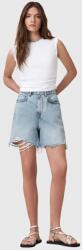 AllSaints pamut farmer rövidnadrág DORIS - kék 29