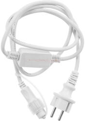 BRAYTRON Flash csillogó LED jégcsap fényfüzér ghirlande betáp kábel 1, 5m (BS03-99013)