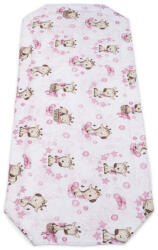  Baby Bruin Óvodai derékalj 130*56 cm (+-2cm) - rózsaszín zsiráf