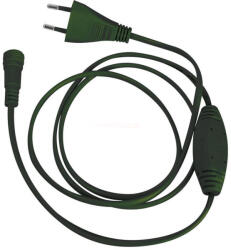 BRAYTRON LED fényfüzér zöld betáp kábel 1, 5m (BS03-99008)
