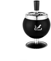 Angelo fekete talpas forgó hamutartó (Ø 8 cm) - outlet (A-400002-OU)