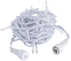 BRAYTRON LED fényfüzér hidegfehér fehér vezetékkel, 5m, toldható (BS03-00053)