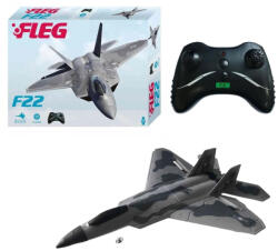 FLEG F22 játék vadászreplülő RC távirányítóval 44 x 31, 5 cm (160208) (160208)