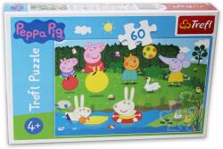  Puzzle Peppa Malac és barátai 60 db-os Trefl (142182) (17326)