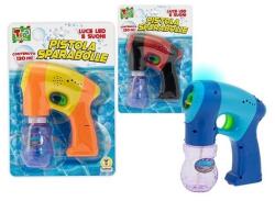  Buborékfújó pisztoly tartállyal piros-fekete (164822) (164822-1)