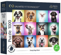 Puzzle Vicces kutyus selfiek 1000 db-os Trefl Prime (172065) (10706)