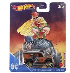 Mattel Premium fém kisautó Batman Land Rover Defender 110 Hard Top (165899) (5016174)