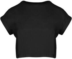 Mantis Női crop top póló - Fekete | S (M96-1000138006)