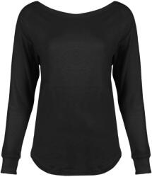 Mantis Hosszított hosszú ujjú női póló - Fekete | S (M97-1000138012)