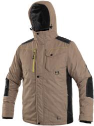 CXS Férfi téli kabát CXS BALTIMORE - Bézs / fekete | 3XL (1210-096-270-97)