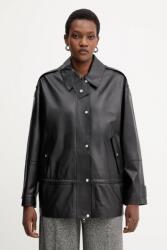 BOSS bőrdzseki - fekete 36 - answear - 195 990 Ft