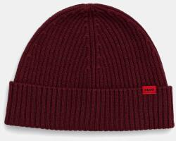 HUGO gyapjú sapka - burgundia Univerzális méret - answear - 16 990 Ft