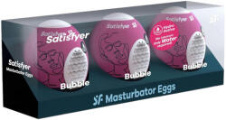 Satisfyer Egg Bubble - tojás maszturbátor (3db) (NK4049369043453)