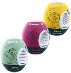 Satisfyer Egg RBF - tojás maszturbátor szett (3db) (NK4061504001807)