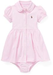Ralph Lauren baba pamut ruha - rózsaszín 75-79 - answear - 34 990 Ft