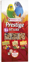 Versele-Laga Versele Laga Prestige Sticks Tripla Rúd (gyümölcs, zöldség, virág, kakukkfű, tojás) | Kiegészítő eledel hullámos papagájoknak - (3 db) 90 g