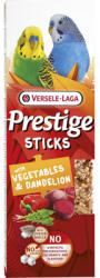 Versele-Laga Prestige Sticks Dupla Rúd (zöldség, pitypang) | Kiegészítő eledel hullámos papagájoknak - (2 db) 60 g