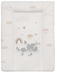 Color Pelenkázó lap Puha, körbe párnázott, elefánt család 50 * 70 cm