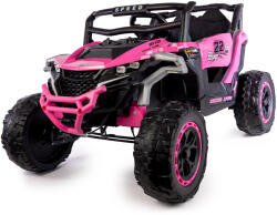 Mamido Elektromos játékautó Buggy Racing Speed 22 rózsaszín | 4x4 | 12V10Ah | 180 W | ÉVA | LED | 2, 4 GHz | Öko bőr (S-HSM1-PINK)