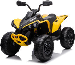 Mamido Elektromos gyermek quad Can-Am Renegade | R/C | 180W | 4x4 | 12V14Ah | EVA sárga (S-DK002-RC-YELLOW) - mamido