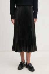 United Colors of Benetton szoknya fekete, midi, harang alakú, 44I7D003I - fekete M