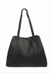  Valódi bőr női táska különlegesen szép fekete többfunkciós nagyméretű (na-1962-black)